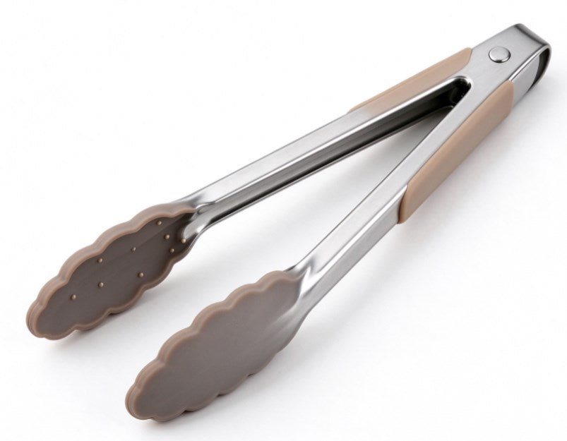 Gentle Hold Silicone Kitchen Tongs – Heat Resistant Non-Stick Food Tongs with Ergonomic Grip for Delicate Pastries, Fish, Salad, and Cooking